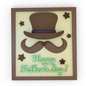 Silicone mold - Happy father`s day