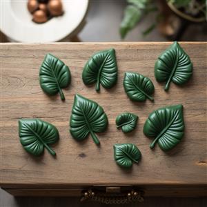 Силиконовая форма - Листья