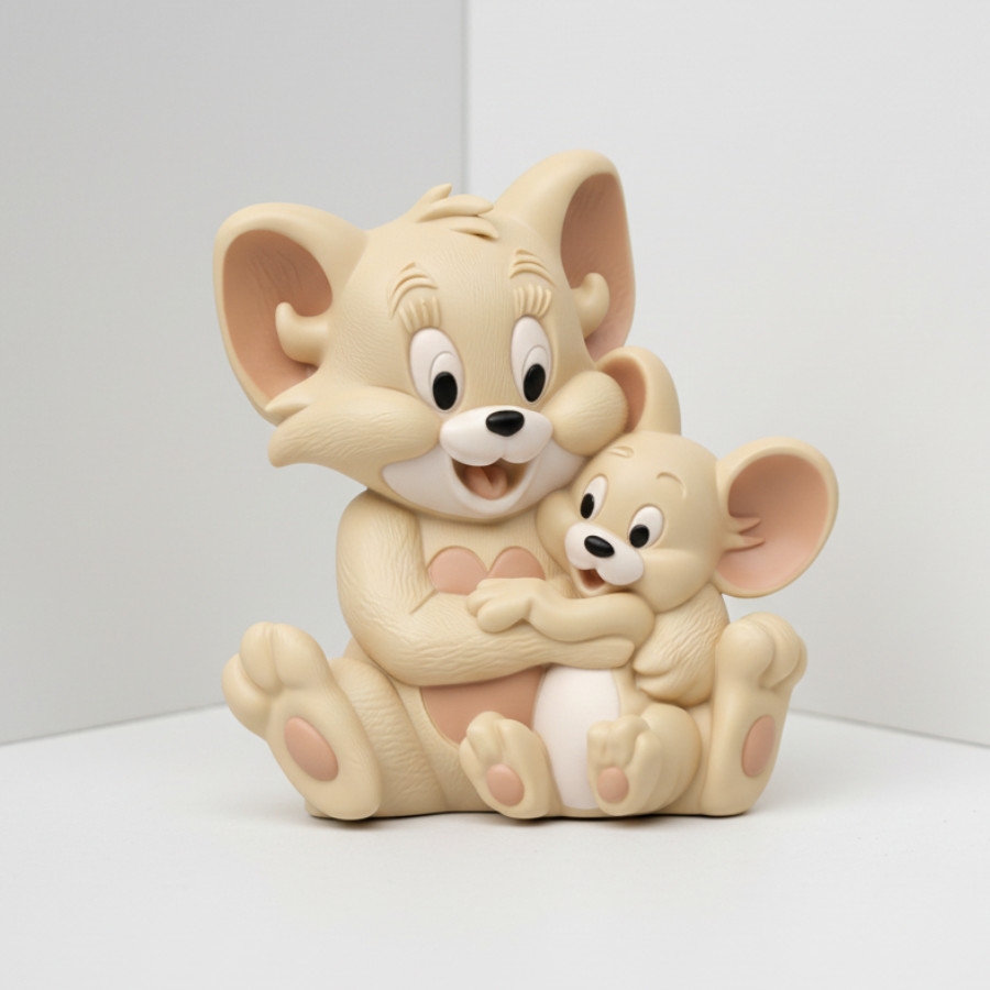 Силиконовая форма - Том и Джерри