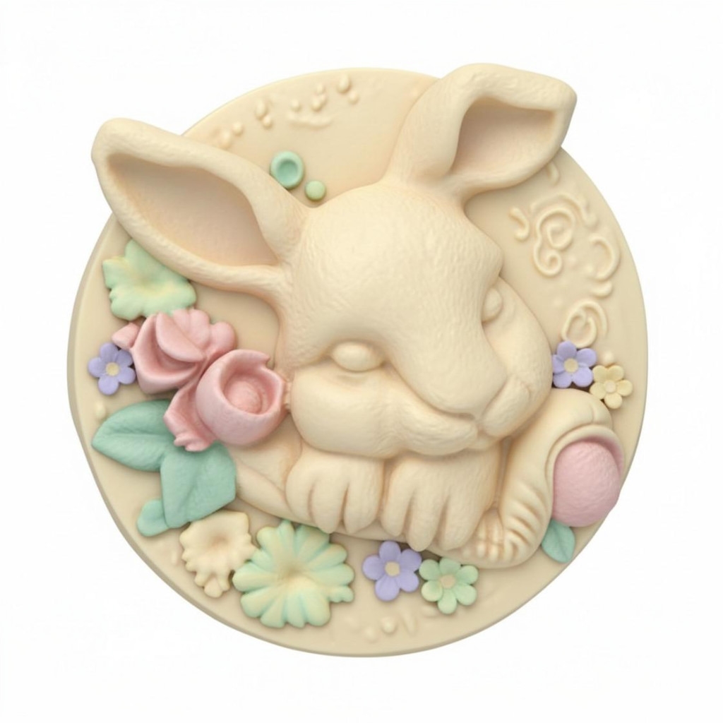 Медальон - Спящий кролик