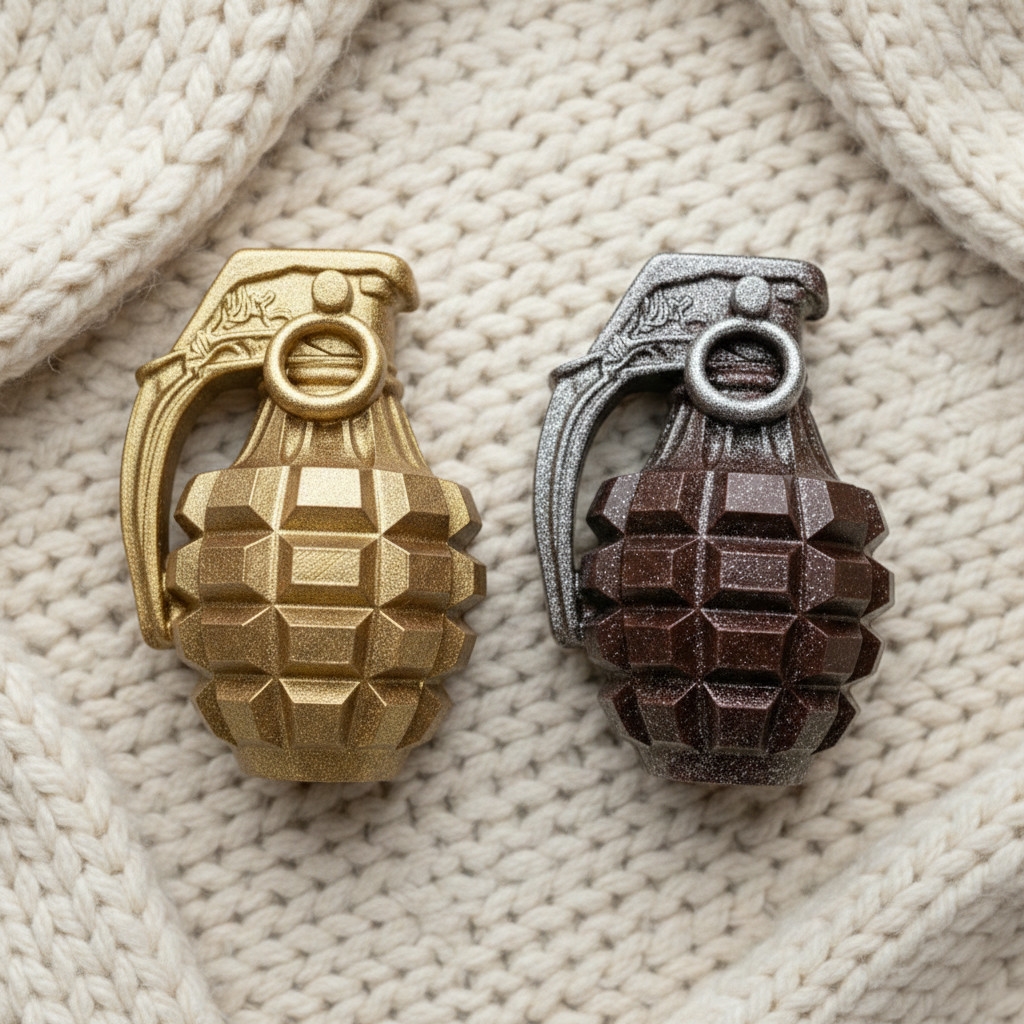 Silicone mold - Grenade (56x80mm)